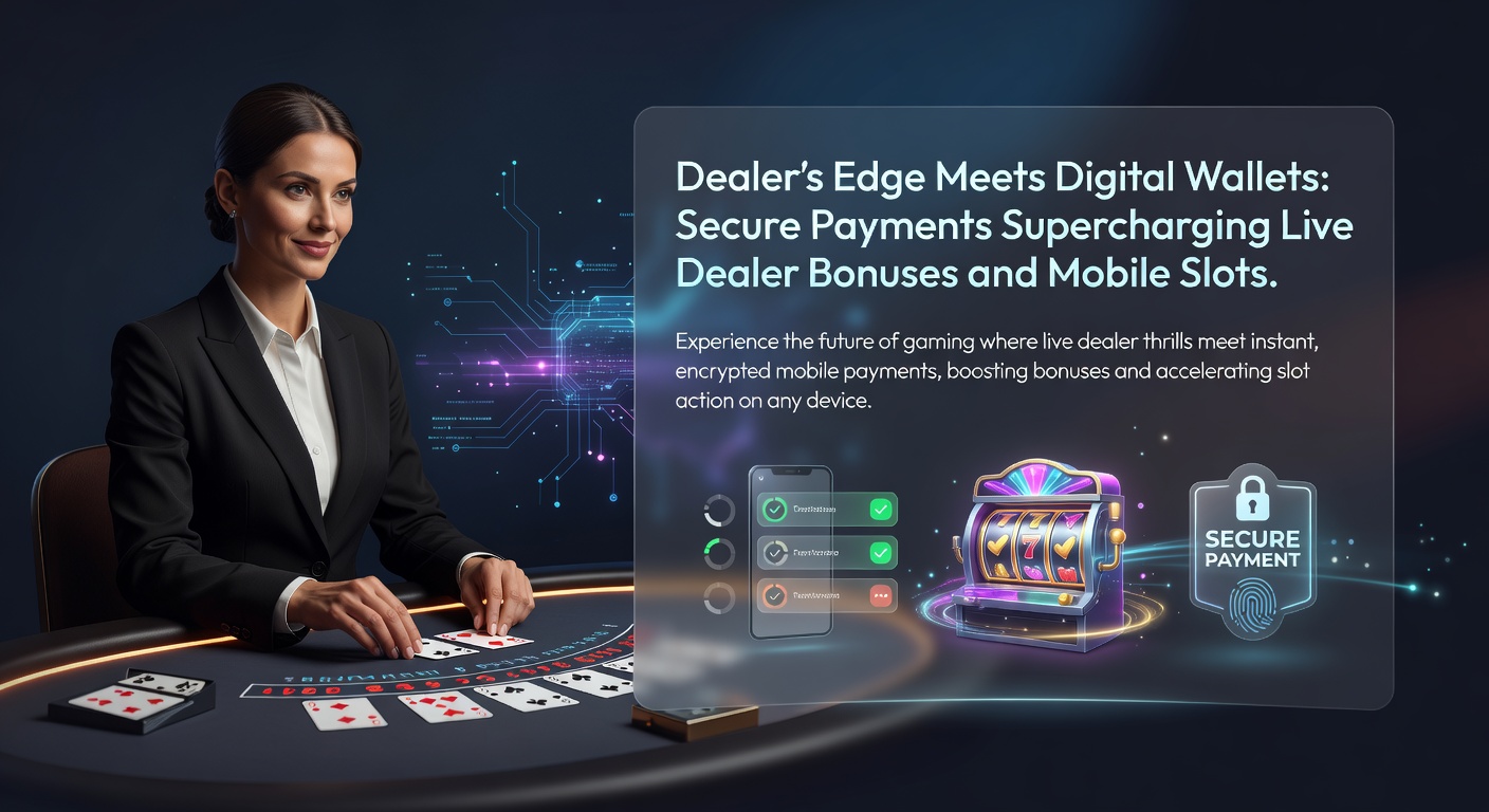 Live-Dealer-Tisch mit digitaler Wallet-App auf Smartphone, die schnelle und sichere Transaktionen für Boni ermöglicht