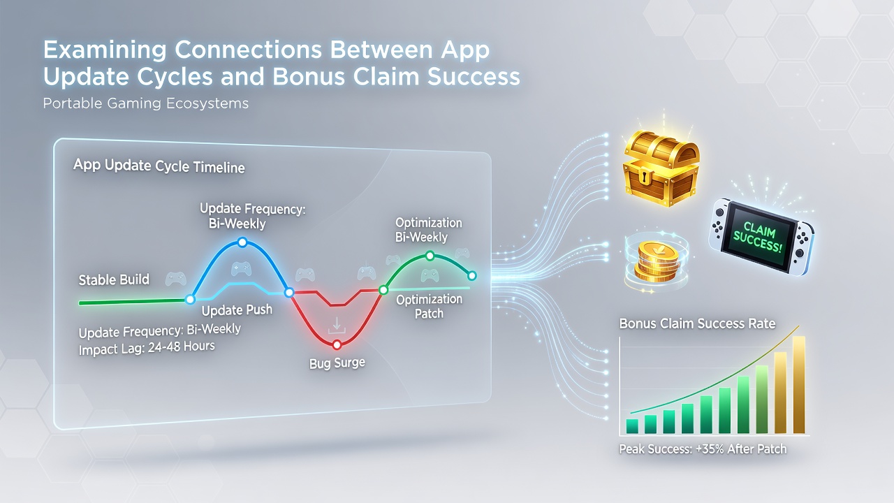 Mobile Gaming App Updates und Bonus Systeme in portablen Ökosystemen