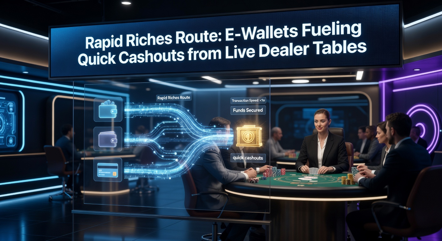 Grafik mit Zeitlinie einer E-Wallet-Auszahlung von einem Live-Casino-Tisch, inklusive Uhrzeigern und Euro-Symbolen