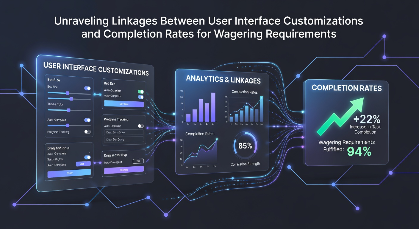 Analyse-Dashboard mit Statistiken zu Abschlussraten und UI-Anpassungen in einer App-Plattform